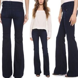 Free people high waisted flared jeans